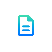 Plain text icon